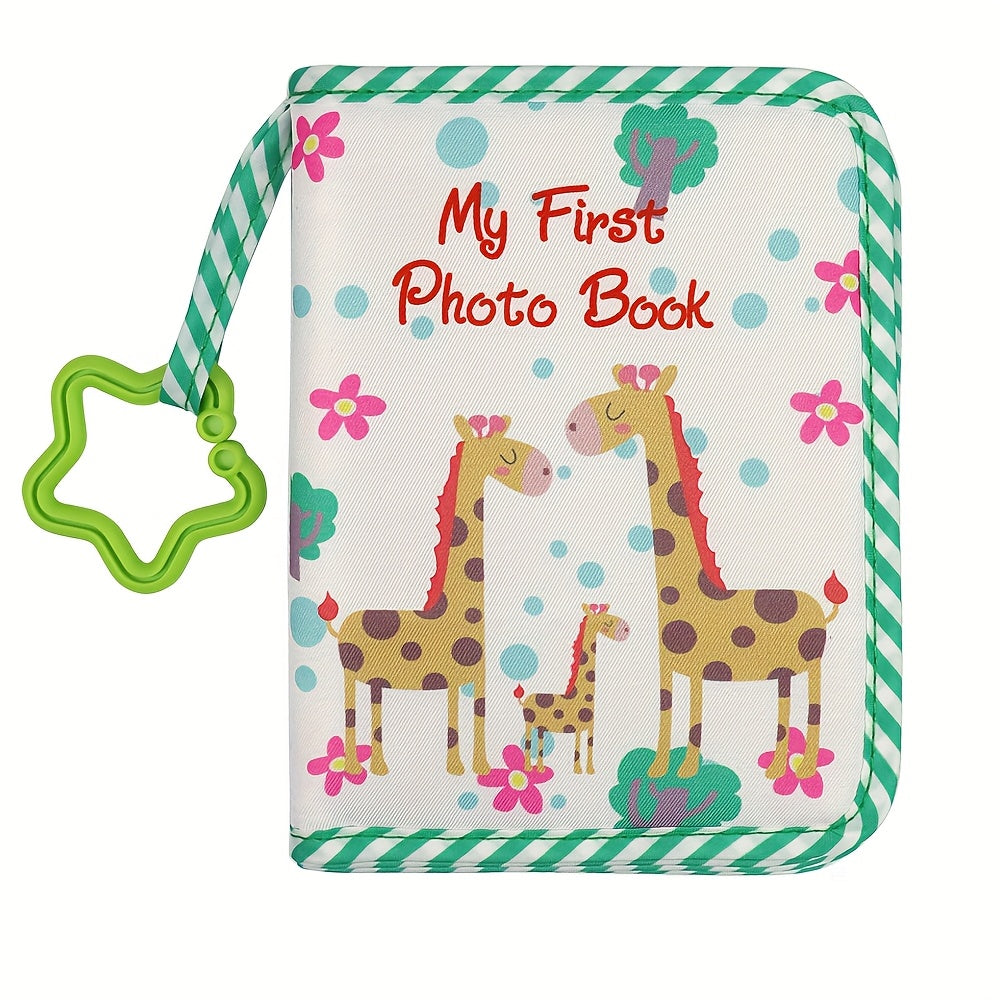 Album photo sur le thème de la girafe – Livre de souvenirs durable pour les premières photos de bébé