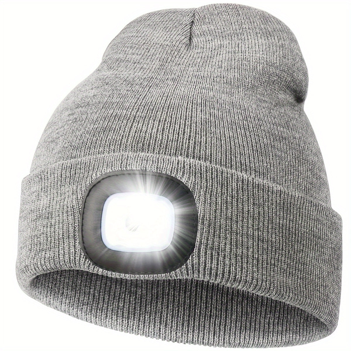 Bonnet Unisexe avec Lumière LED – Éclairage Pratique pour les Promenades Nocturnes