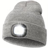 Bonnet Unisexe avec Lumière LED – Éclairage Pratique pour les Promenades Nocturnes