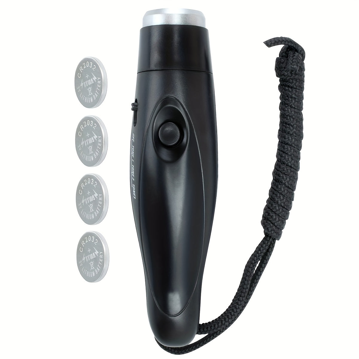 Sifflet Électronique pour Entraîneurs et Arbitres – Sifflet Portable avec 3 Options de Tonalité et Corde