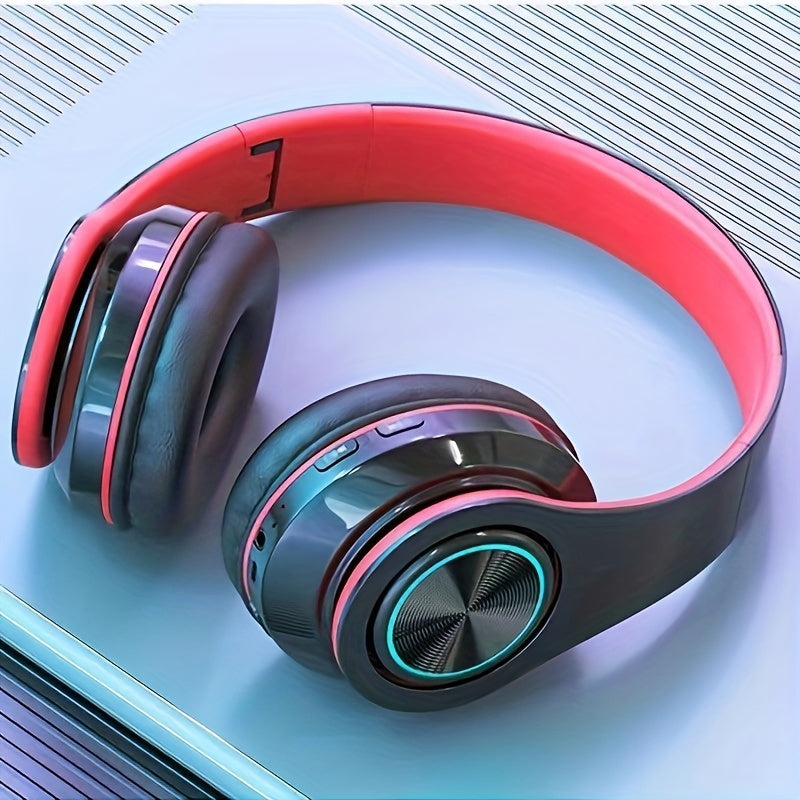 Casque sans fil LuxeSound Prestige | Audio exceptionnel en filaire et sans fil avec support de serre-tête et intégration de slot pour carte