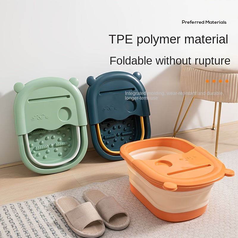 Baignoire à Pieds Pliable Pratique – Détente et Confort à Domicile