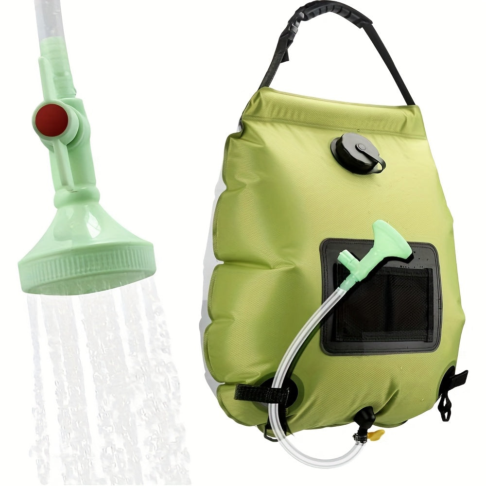 SunnyFlow Sac de Douche Solaire – Pratique, Étanche et Avec Thermomètre