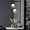 Suspension en Verre Moderne – Verre Fumé ou Transparent pour une Ambiance Élégante