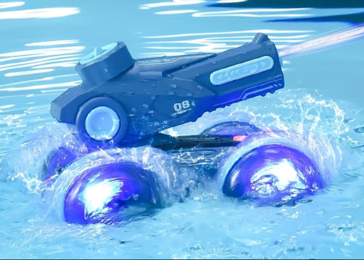 SplashRider Camion RC Amphibie à Canon à Eau – Amusement Éclaboussant