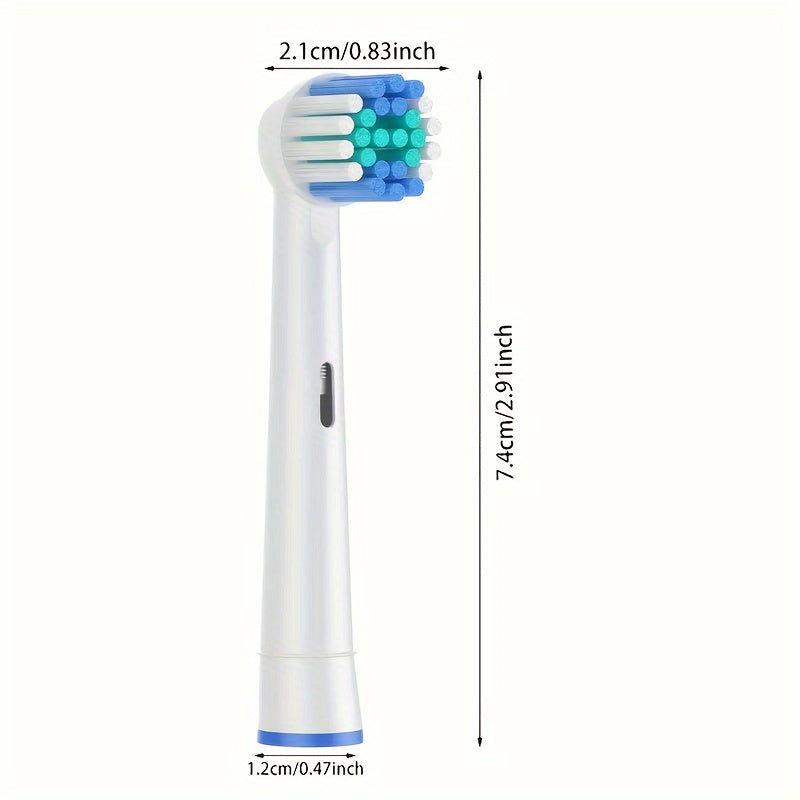 16 Têtes de Brosse à Dents de Remplacement – Compatibles avec les Modèles Oral-B et Offrant un Nettoyage Approfondi