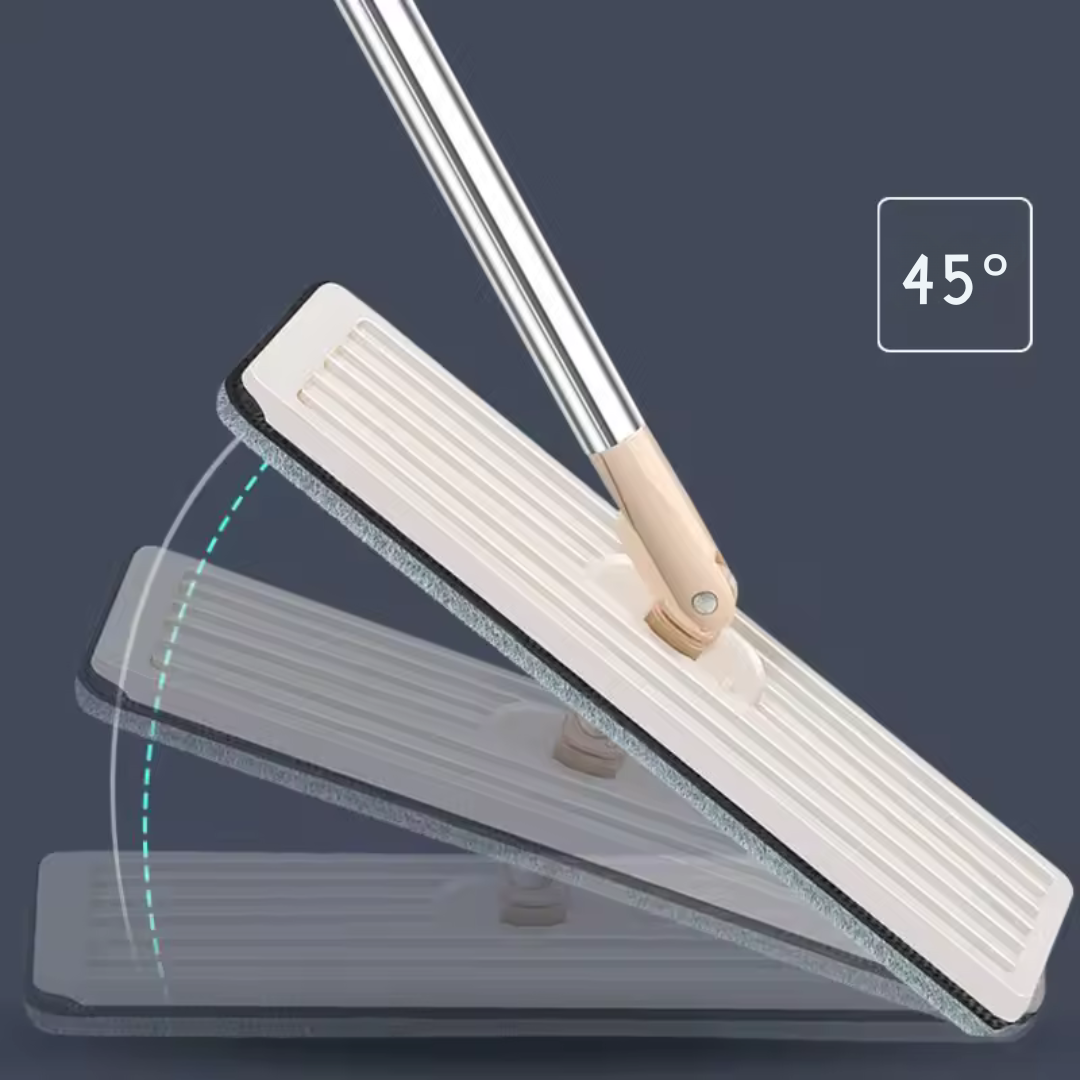 Système de Balai et Seau LuxiClean Elite | Balai en Microfibre 360° avec 4 Seaux Polyvalents pour un Nettoyage des Sols Sans Effort