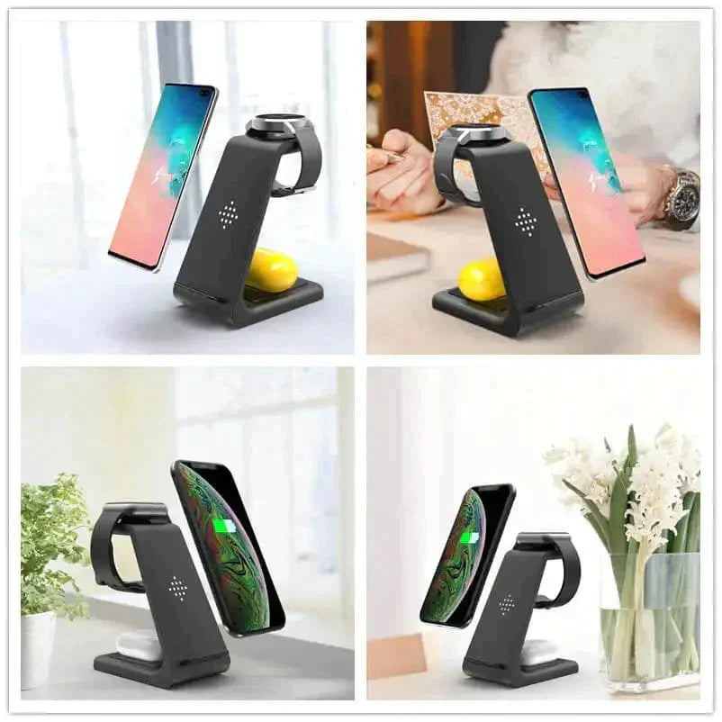 Support de chargeur sans fil PowerNest 20W | Fast charging station for iPhone, AirPods and iWatch 8 7 6