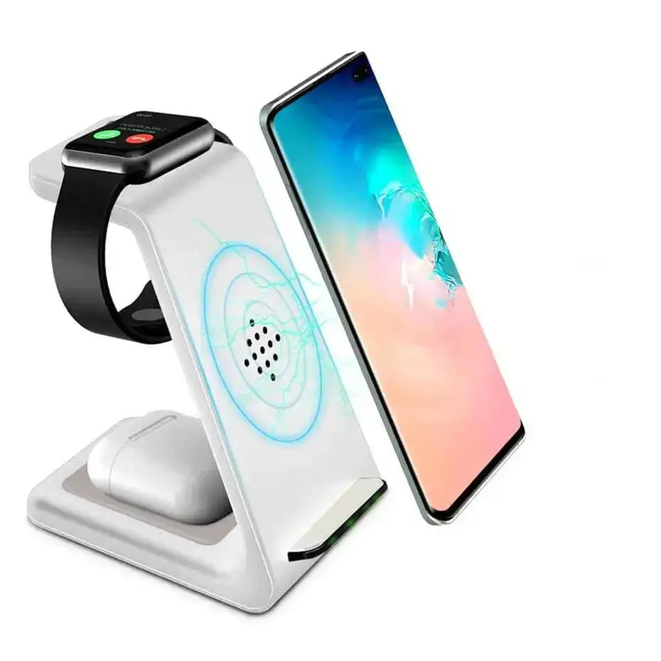 Support de chargeur sans fil PowerNest 20W | Fast charging station for iPhone, AirPods and iWatch 8 7 6