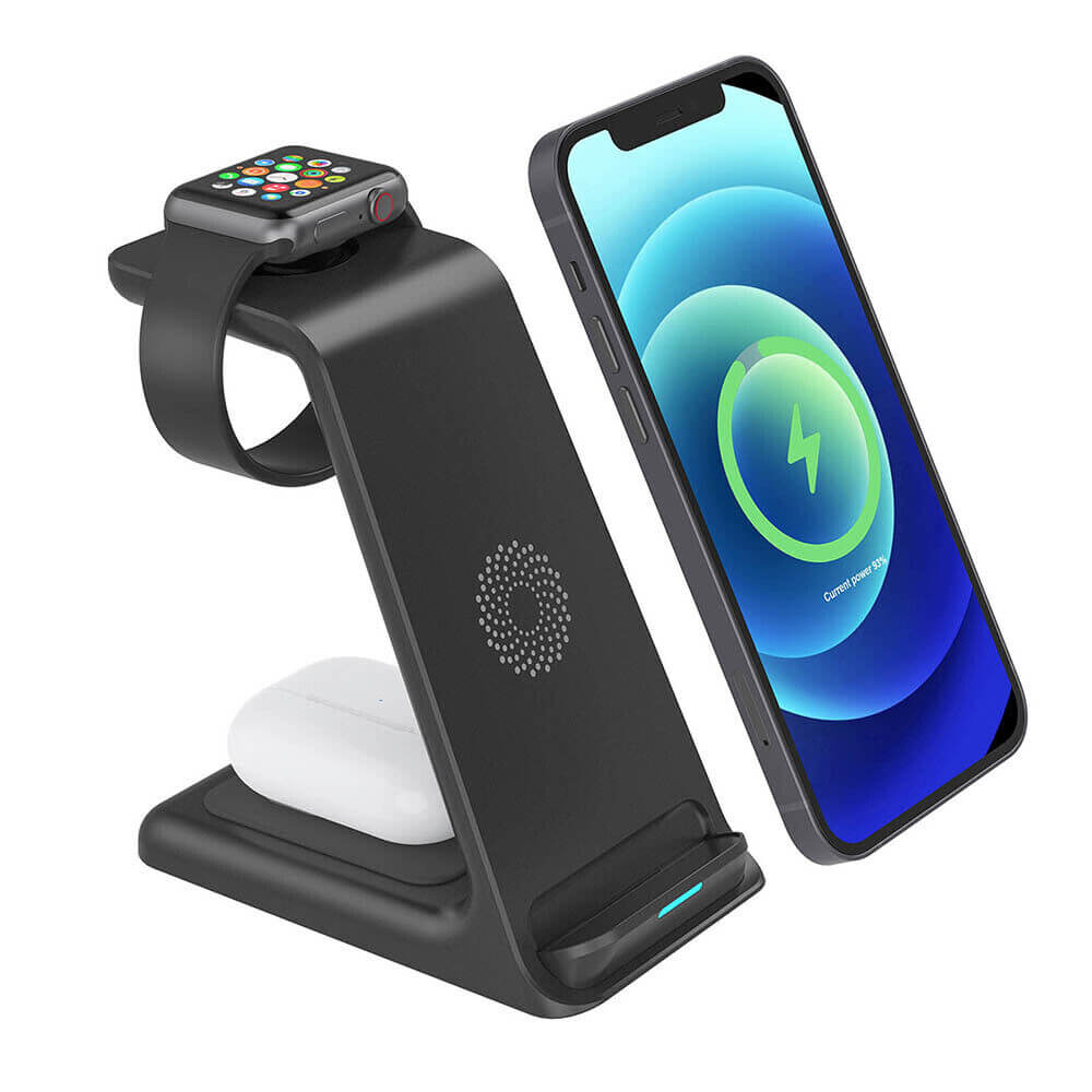 Support de chargeur sans fil PowerNest 20W | Fast charging station for iPhone, AirPods and iWatch 8 7 6