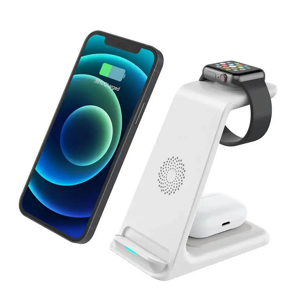 Support de chargeur sans fil PowerNest 20W | Fast charging station for iPhone, AirPods and iWatch 8 7 6