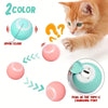 Balle interactive intelligente pour chats - Jouet roulant automatique pour un plaisir interactif
