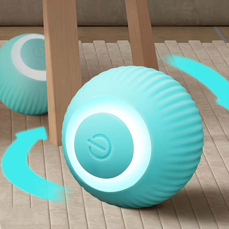 Balle interactive intelligente pour chats - Jouet roulant automatique pour un plaisir interactif