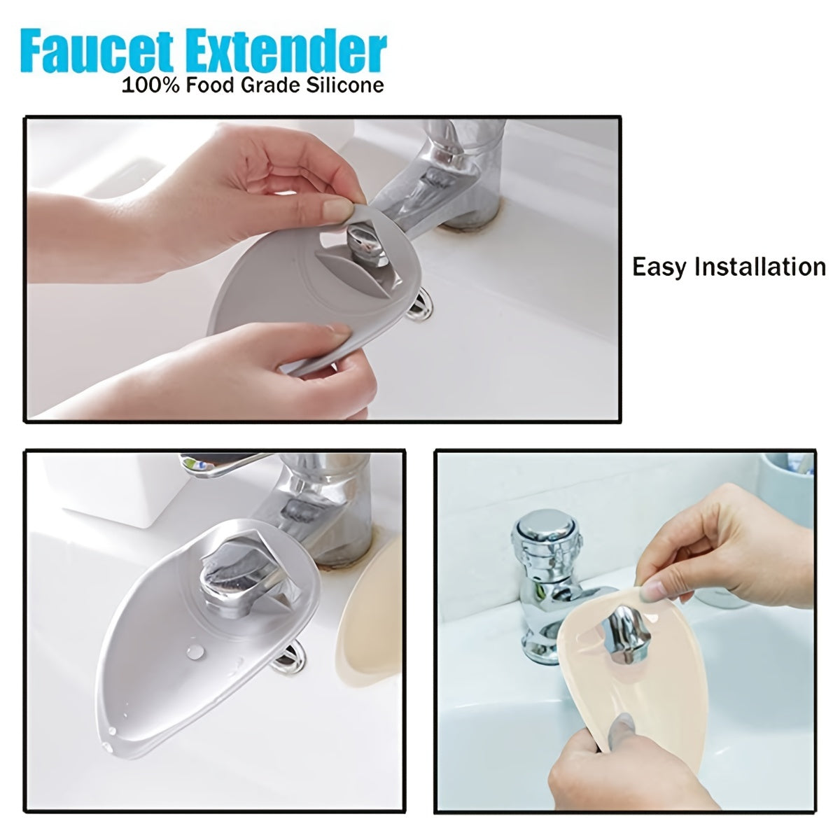SplashBuddy Extension de Lavage des Mains pour Enfants - Pour un Lavage des Mains Facile et Sans Éclaboussures