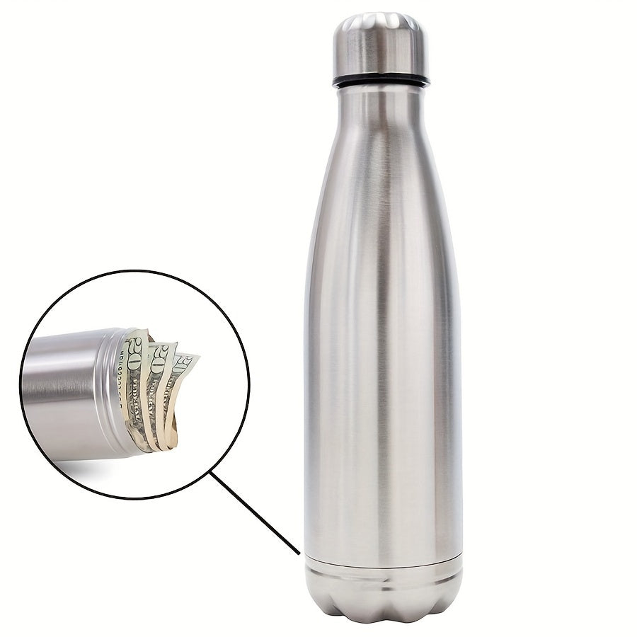 Bouteille d'Eau SafeHydrate – Innovante avec Compartiment Caché pour Objets de Valeur