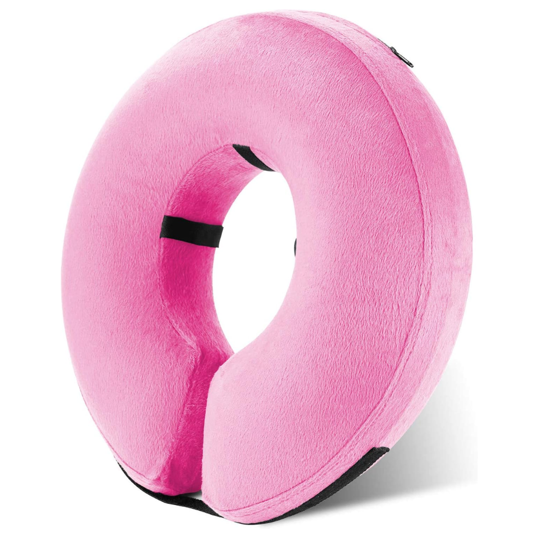 Collier de chien gonflable protecteur - Anneau de récupération doux et confortable