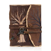 Carnet Vintage Fait Main avec Aspect Cuir et Serrure – Pour Esprits Créatifs