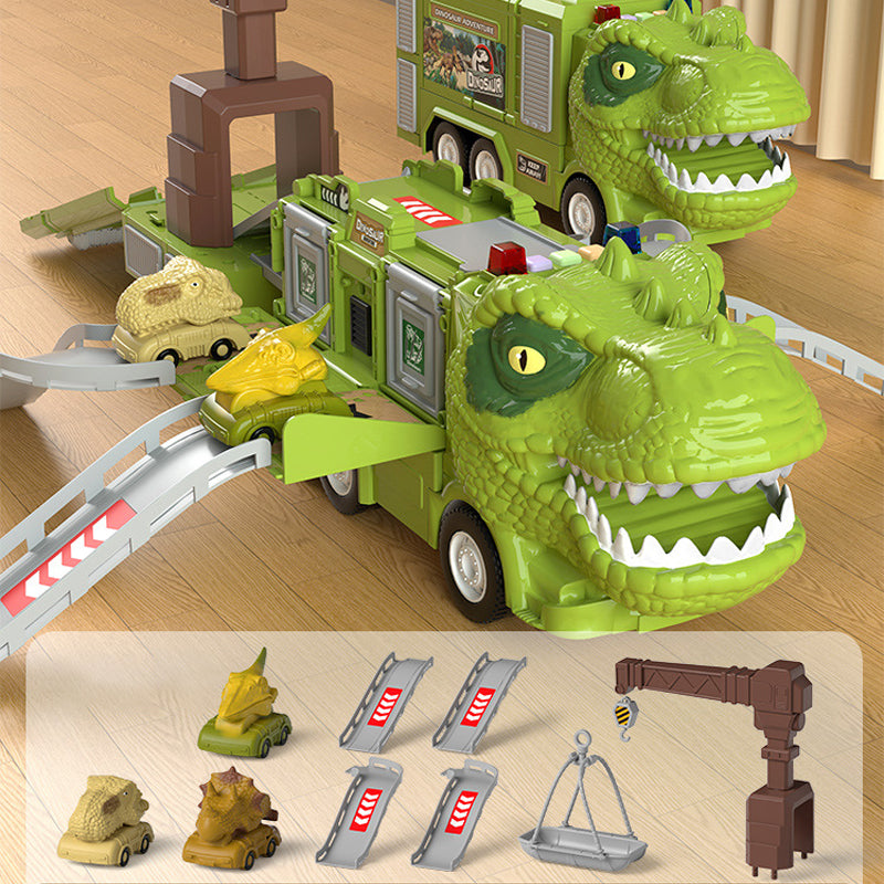 Aventure de Transport de Dinosaures - Pour un Jeu Créatif Amusant