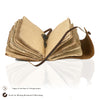 Carnet Vintage Fait Main avec Aspect Cuir et Serrure – Pour Esprits Créatifs