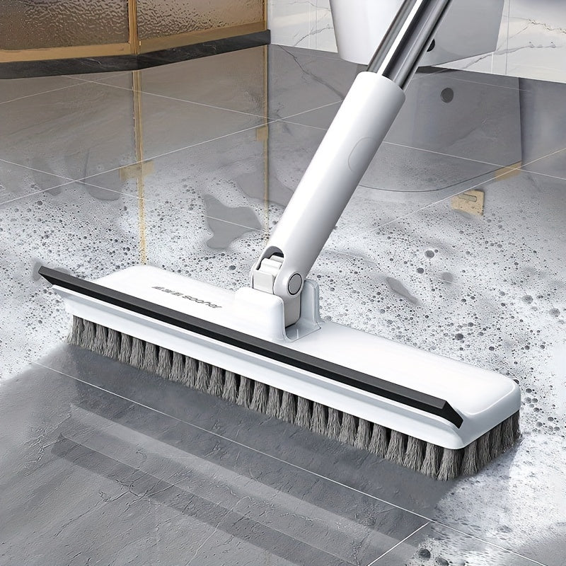 Brosse de Nettoyage Rotative avec Long Manche – Polyvalente et Puissante pour Sol, Mur et Fenêtre