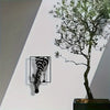 Décoration Murale Silhouette de Zèbre - Élégance Stylée pour Votre Espace