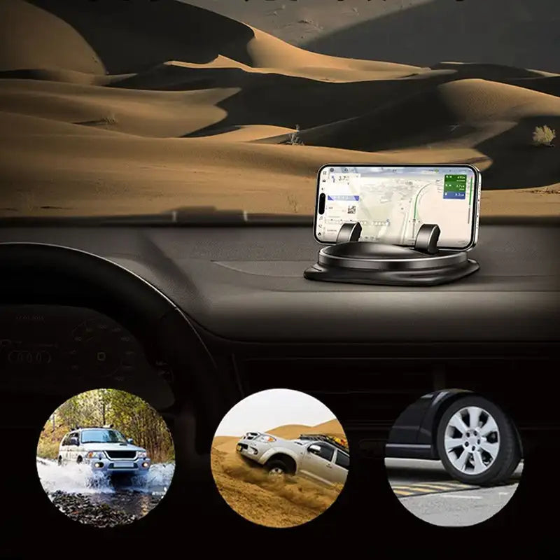 360° RotateX - Support Universel pour Téléphone de Voiture