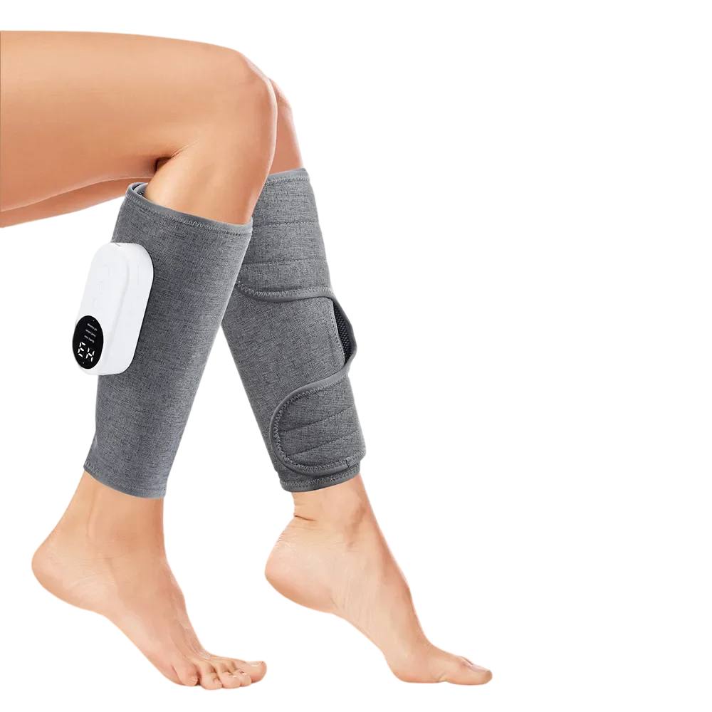 AirRelief 360° Massage des Jambes par Compression d’Air – Sans Fil & Chauffant