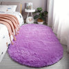 Tapis Oval en Velours Nest Luxueux et Douillet | Décor doux et lavable à la main pour chambres et salons, parfait pour les tables basses et les entrées.