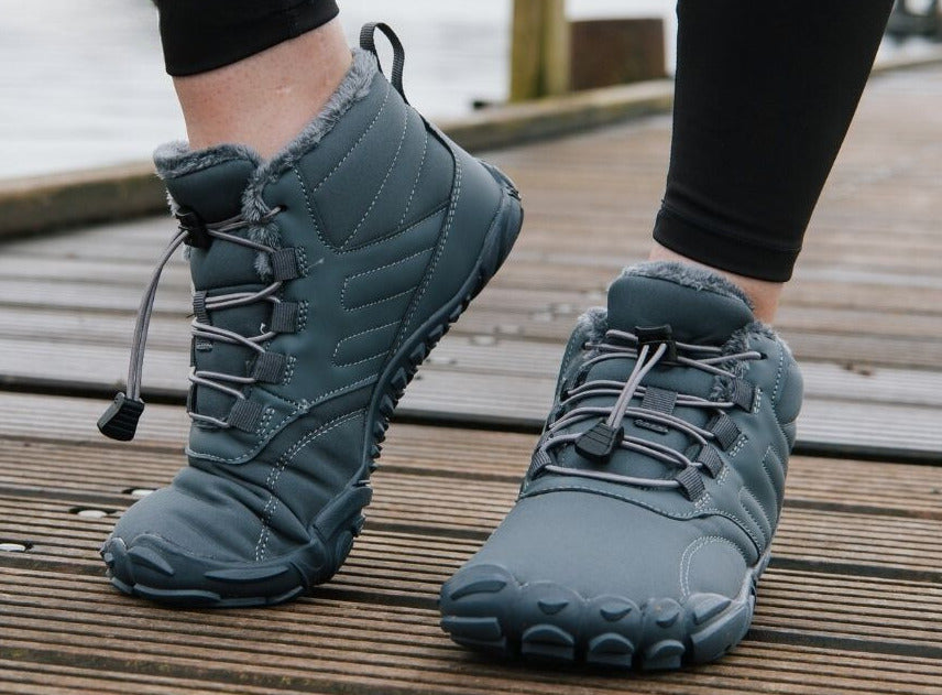 ArcticBare Flex | Chaussures d'hiver barefoot antidérapantes et imperméables