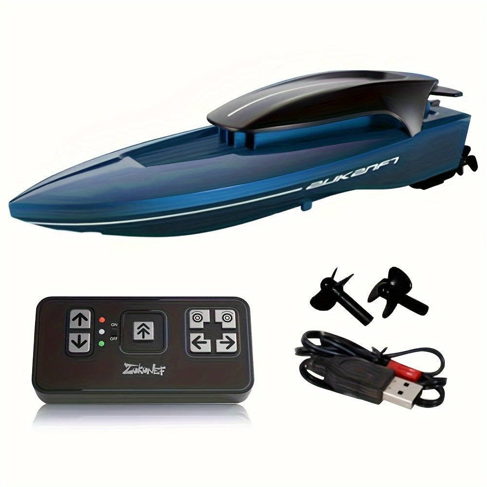 Bateau Mini Jouet Aquatique – Télécommandé avec Éclairage LED