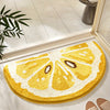 Tapis de Salle de Bain Inspiré par les Fruits – Doux et Absorbant