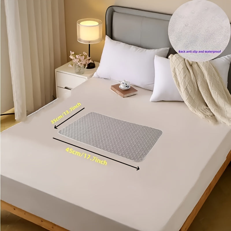 Tapis Imperméable Lavable – Parfait pour les Personnes Âgées, les Animaux de Compagnie et les Soins Menstruels