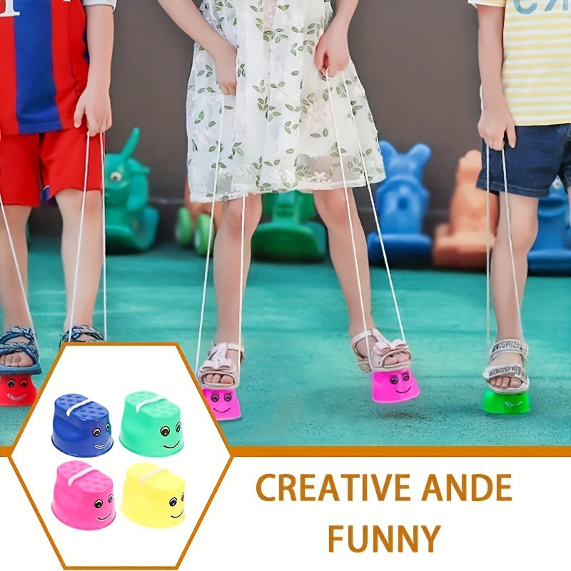 Bâtons de Stilts Colorés pour Enfants – Développez l'Équilibre et la Coordination avec Style