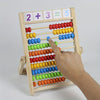 Boîte à Calcul en Bois Éducative – Apprenez à Additionner et Soustraire avec des Perles Colorées