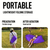 Canapé Gonflable - Léger et Confortable pour le Camping et les Aventures en Plein Air