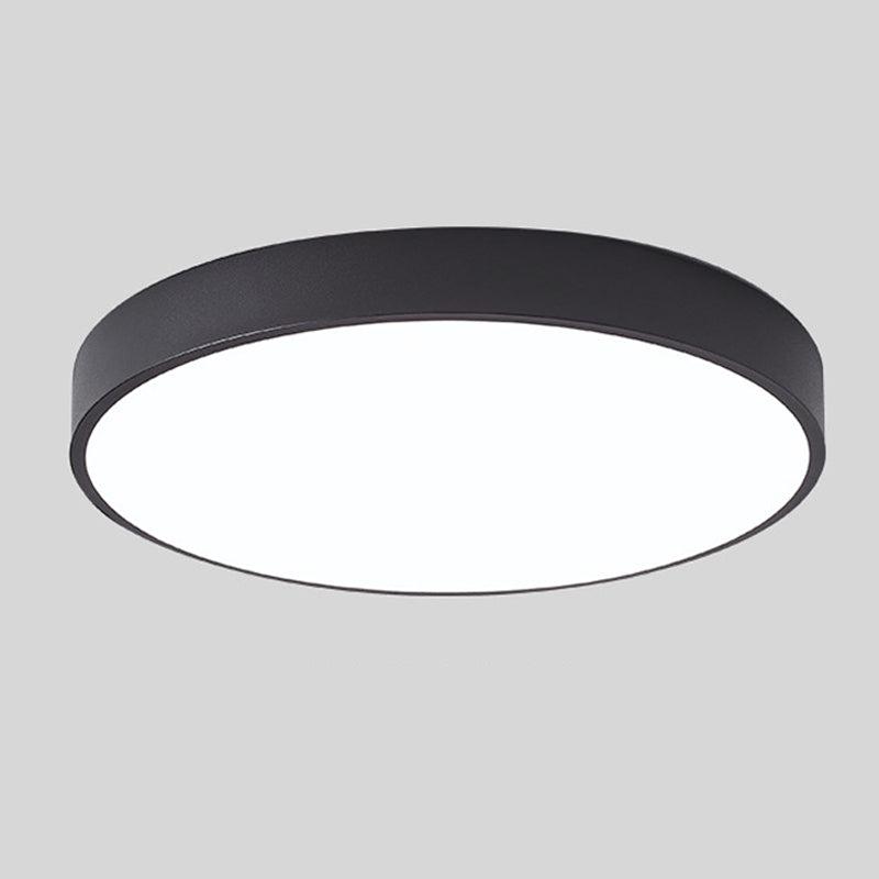 Applique de Plafond Circulaire en Bois Nordique pour Décoration Intérieure de Style Macaron & Éclairage Ambiant