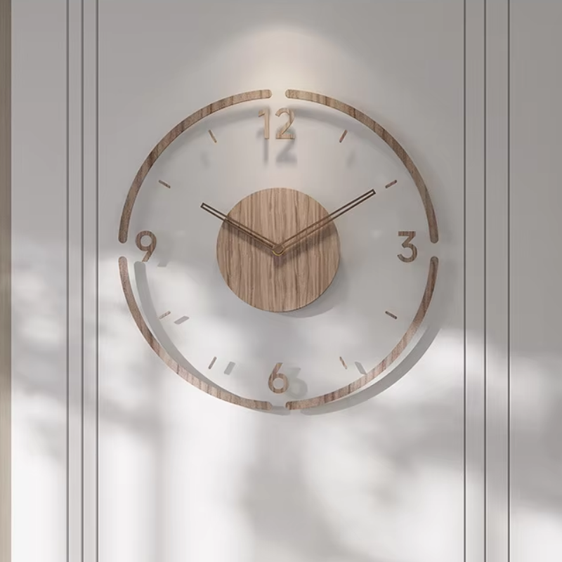 LuxuraTime Horloge Élégant | Horloge intemporelle et stylée pour tout intérieur