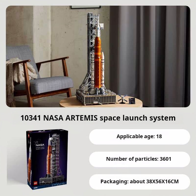 AstroCraft™ | Kit de Modèle du Système de Lancement Spatial Artemis de la NASA pour Construire, Explorer et Exposer les Passionnés de Vaisseaux Spatiaux