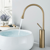 BrassGlow - Robinet Mélangeur Chaud & Froid pour Lavabo