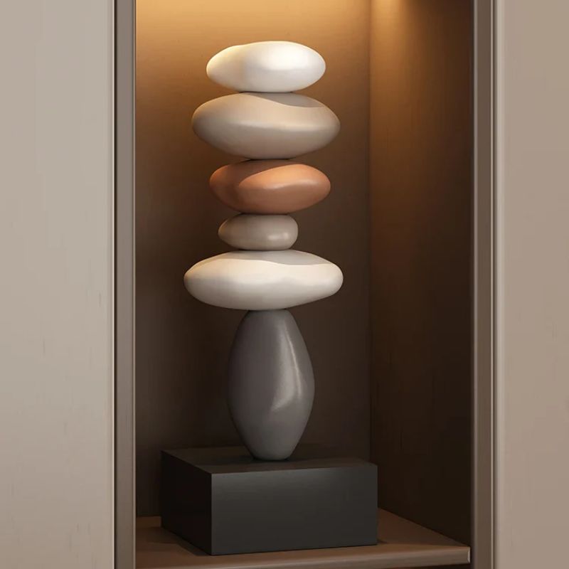 Sculpture ZenithAura Balanture | Sculpture élégante pour une ambiance sereine et zen