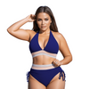 Bikini élégant, taille haute, sculptant