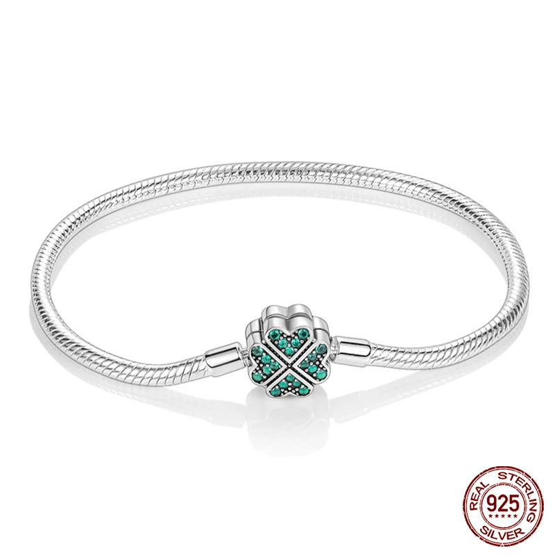Bracelet en argent céleste
