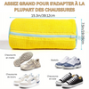 ShoeLuxe Elite Sac de Soins pour Chaussures | Sac à linge protecteur premium avec intérieur en peluche pour un entretien ultime des chaussures