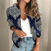 Veste zippée imprimée tendance pour femmes - Faye
