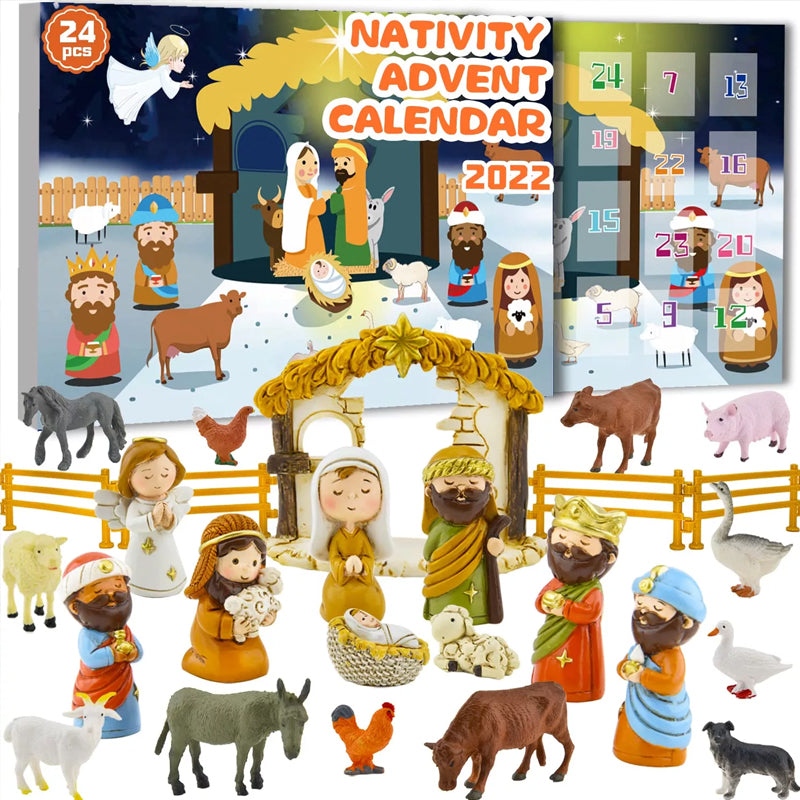 Calendrier de l'Avent Crèche - Pour une expérience de Noël magique