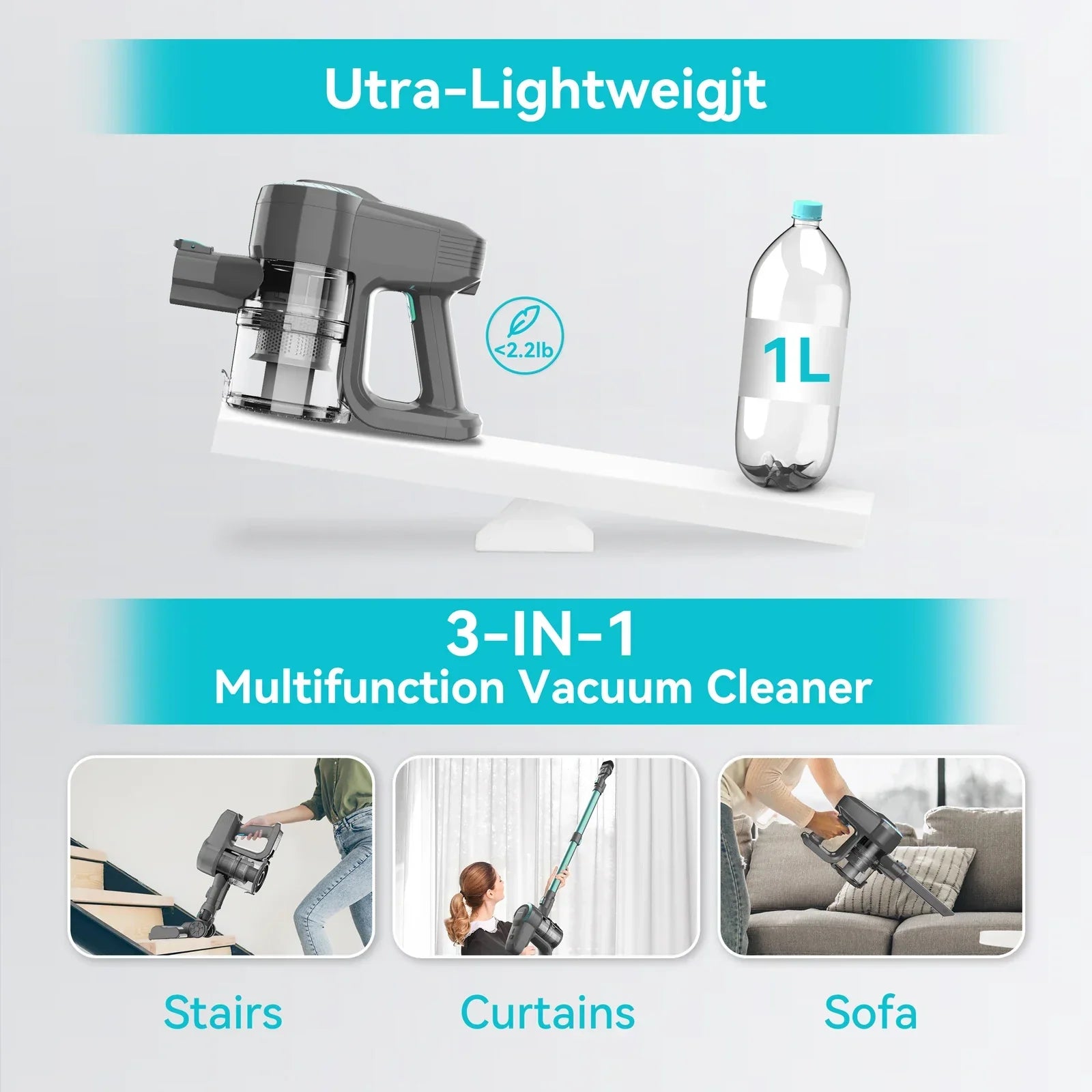 Aspirateur sans fil - JadePro