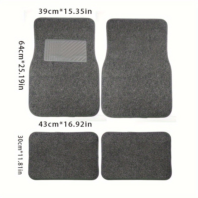 Tapis de Sol Antidérapants Durables pour Voitures – Convient à Toutes les Saisons
