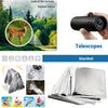 SurviveX Kit de Survie en Plein Air - Outils Essentiels pour Aventures et Situations d'Urgence