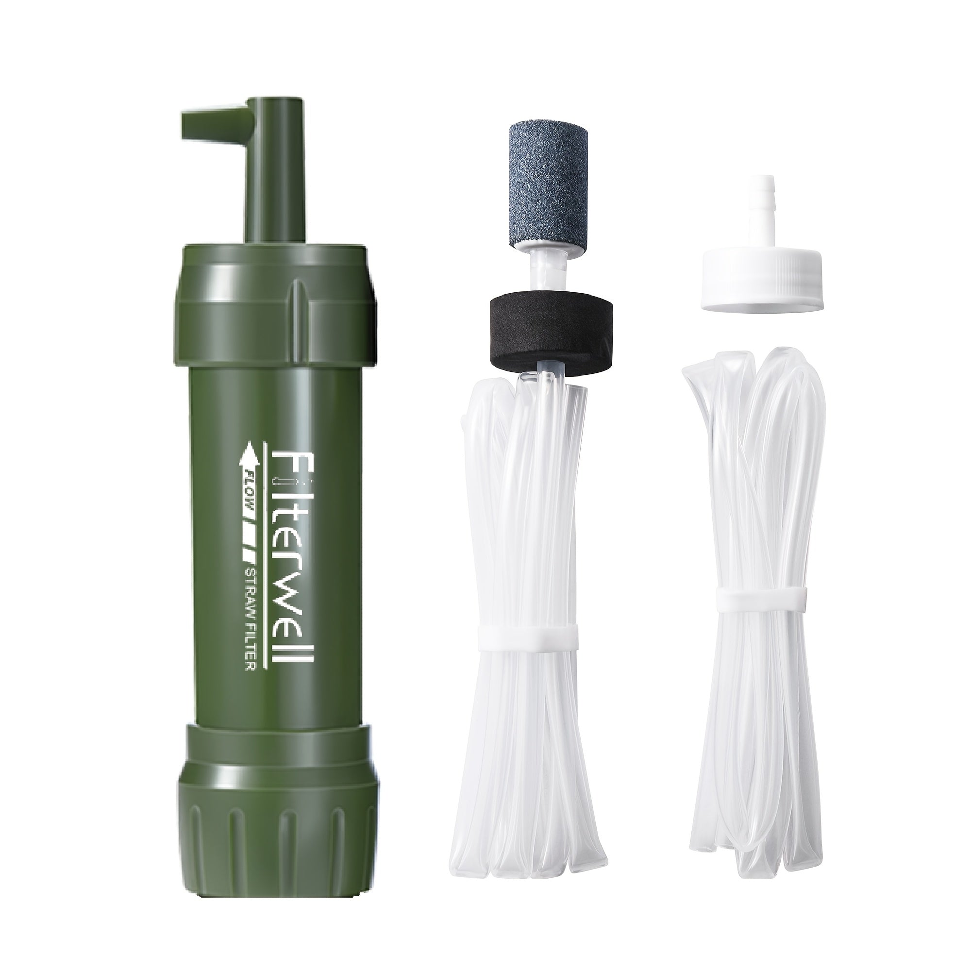 Filtre à eau de poche pratique – Indispensable pour le camping et les aventures