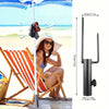 Socle de Parasol Portable et Réglable – Stabilité en Acier Robuste
